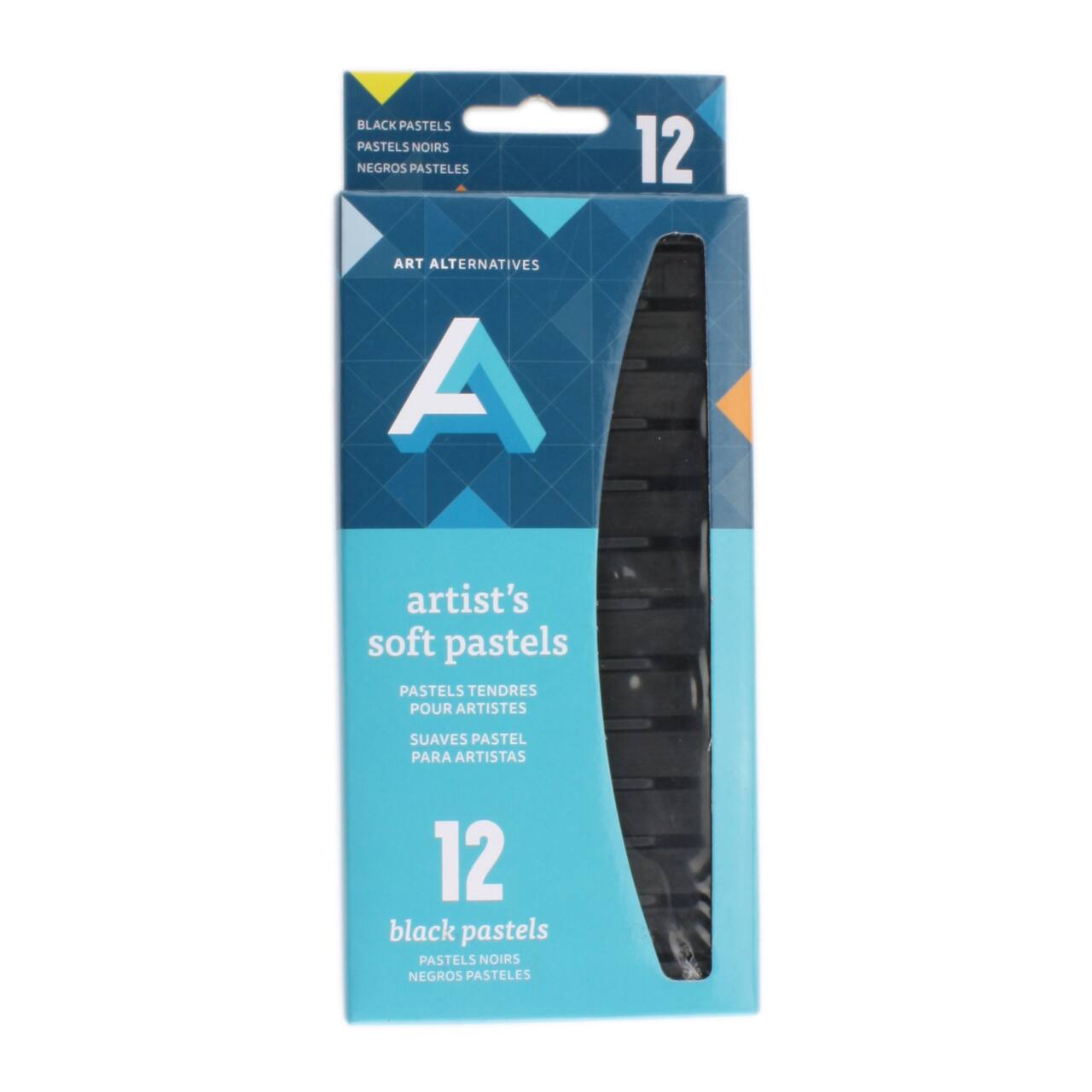 Art Alternatives Artist's Black Soft Pastel Set